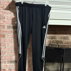 Mens Adidas Tiro league Black Joggers size 2XL